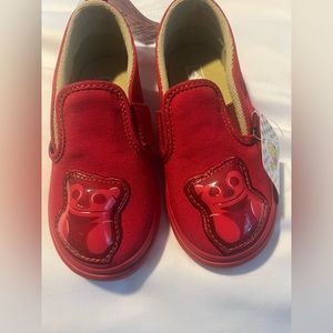 New Kid’s Vans x Haribo Collection Red Gummy Bear Shoe Size 9 (toddler)